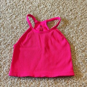 girls Pink Tank Top